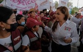 En Bacalar, Mara Lezama llama a construir una democracia verdadera y un gobierno para el pueblo