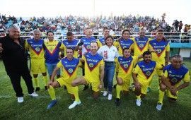 “Partido por la Paz” | Leslie Hendricks apuntala el deporte con partido de fútbol con leyendas del América