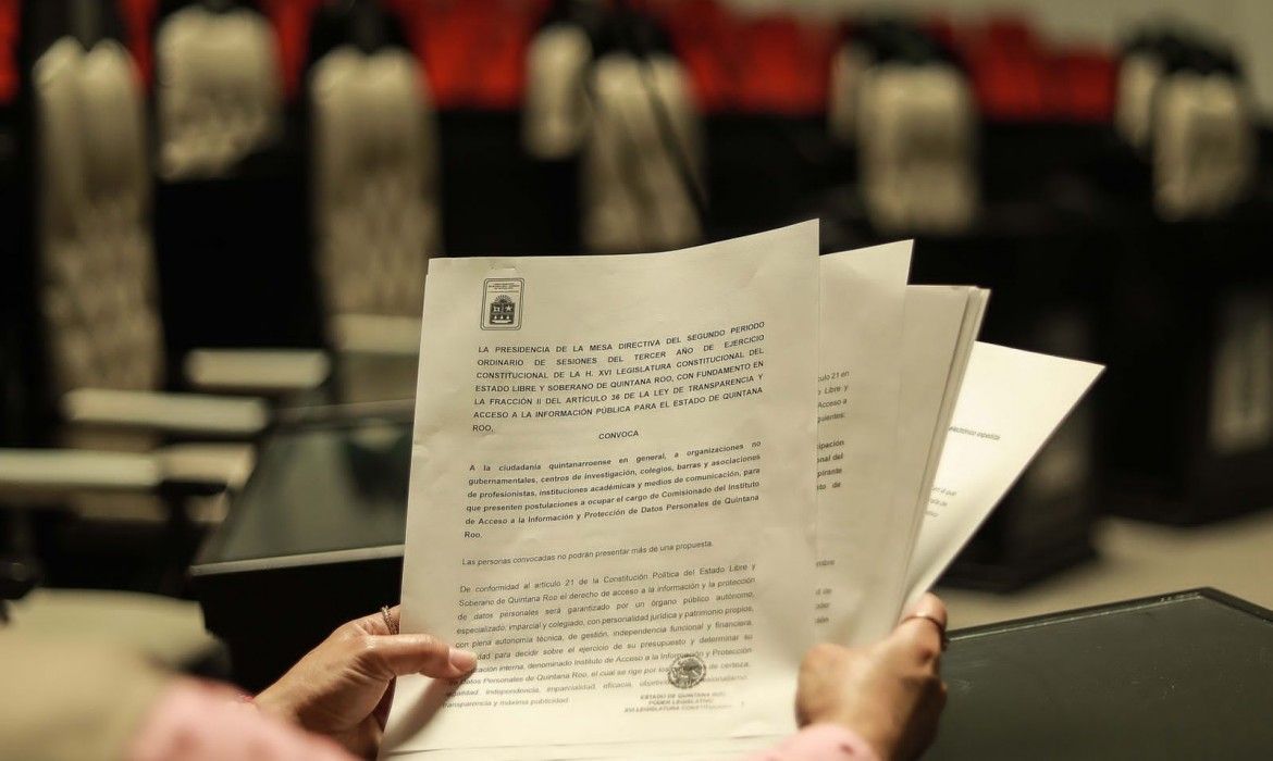 Emiten convocatoria para designar a comisionado del IDAIPQROO