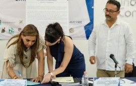 Expone Mara con empresarios estrategias para impulsar el desarrollo económico del sur