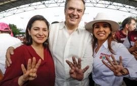 “ES UNA CANDIDATA DE LUJO” | Respalda Marcelo Ebrard a Estefanía Mercado durante encuentro ciudadano