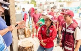 “Trabajaremos con visión de transformación”, dice Silvia Dzul en recorrido por Puerto Aventuras