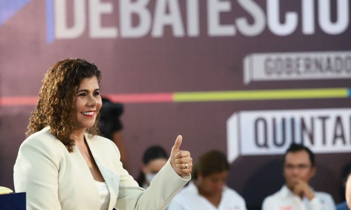 “Lo que está en juego es el futuro de nuestras hijas e hijos, la seguridad de nuestras familias”: Leslie Hendricks en debate de Coparmex