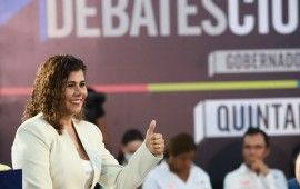 “Lo que está en juego es el futuro de nuestras hijas e hijos, la seguridad de nuestras familias”: Leslie Hendricks en debate de Coparmex