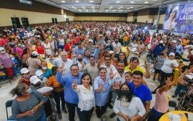 Laura pide cerrar filas para asegurar la victoria, y dice que en MORENA “ya guardaron a su candidata”
