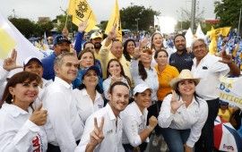 “Voten libres; los convoco a perder el miedo; sacudan la amenaza y salgan a votar”, dice Laura Fernández en cierre de campaña