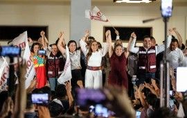 Mara hace un llamado a la unidad | “Convoco a la clase política a estar a la altura de lo que la sociedad nos mandata, que es transformar Quintana Roo”, dijo
