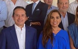 El viaje de Mara con CJ en su primer “acto oficial” desorienta a la 4T, que augura una fuerte presencia del neojoaquinismo en el gabinete