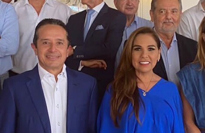 El viaje de Mara con CJ en su primer “acto oficial” desorienta a la 4T, que augura una fuerte presencia del neojoaquinismo en el gabinete