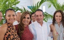 CONTINUIDAD | Mara sale al rescate de Carlos Joaquín en medio de una crisis, y se muestra otra vez como su aliada