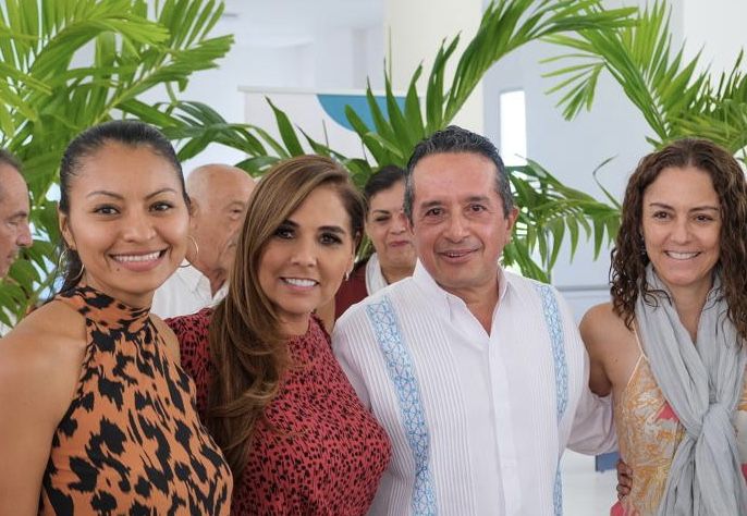 CONTINUIDAD | Mara sale al rescate de Carlos Joaquín en medio de una crisis, y se muestra otra vez como su aliada