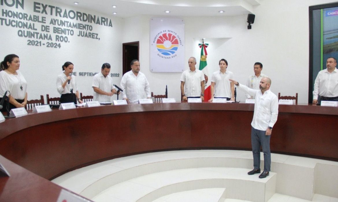 Asume Jorge Aguilar como secretario general de Ana Paty