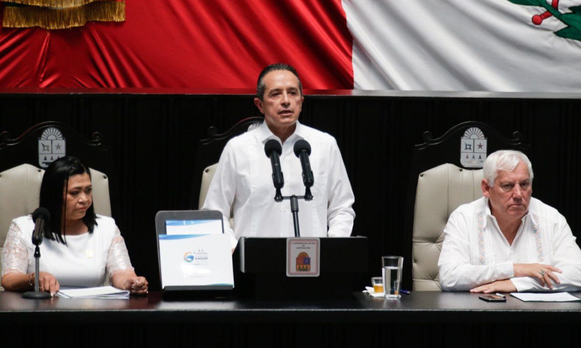 “LO PEOR YA PASÓ” | Dice Carlos Joaquín en su VI Informe, a días de dejar el gobierno