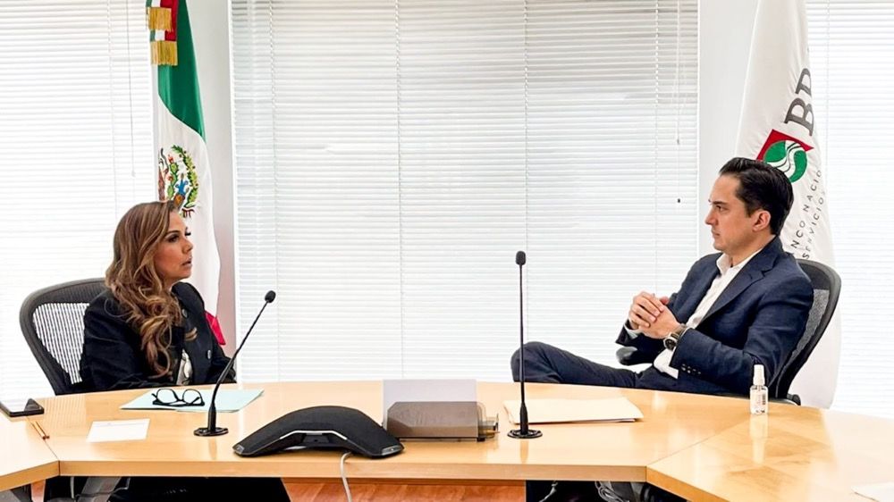 Presenta Mara Lezama cartera de proyectos a Banobras