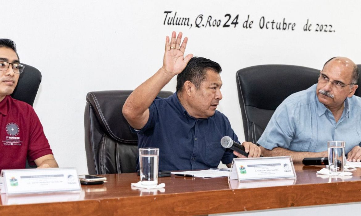 Aprueba Cabildo de Tulum donación de obra para beneficio de familias en la colonia Cristal