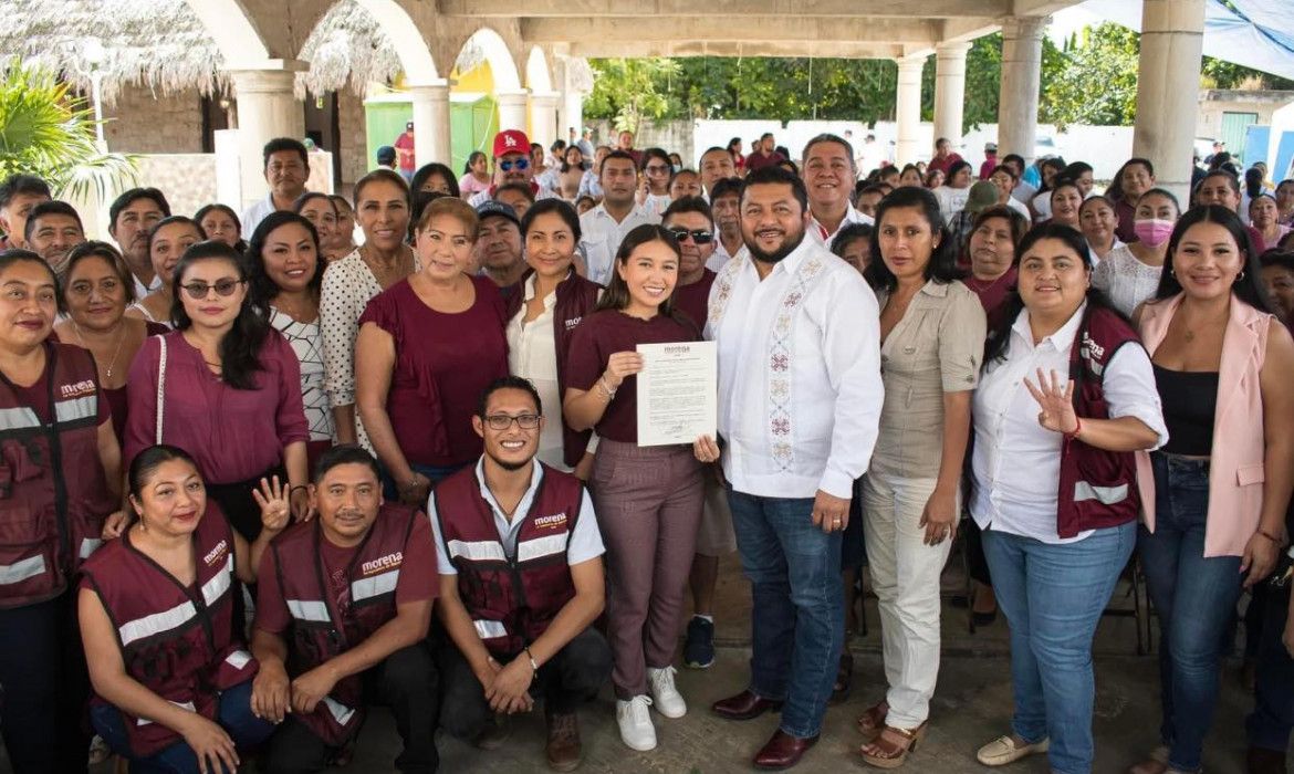 Emir Bellos se afilia a MORENA, para buscar la reelección por ese partido