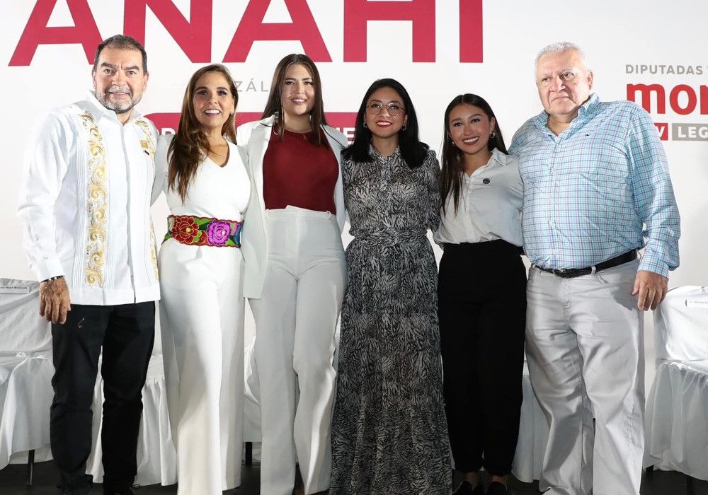 Mara le da un “manto de protección” al Informe de Anahí en Cancún, y la diputada ya se mueve como candidata