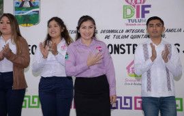 Ileana Canul de Dzul pone en marcha boteo CAS 2023 en Tulum