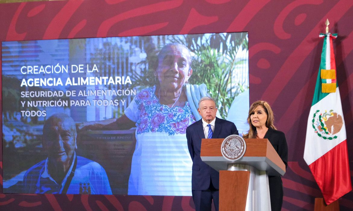 Anuncia Mara creación de Agencia de Seguridad Alimentaria; 30% de la población está mal alimentada, dice