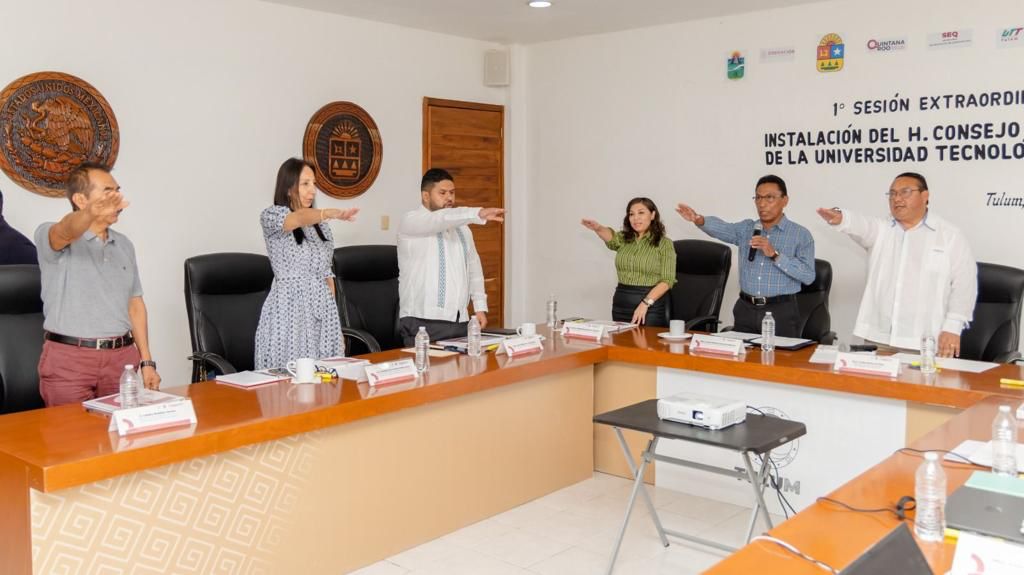 Instalan Consejo Directivo de la nueva Universidad Tecnológica de Tulum