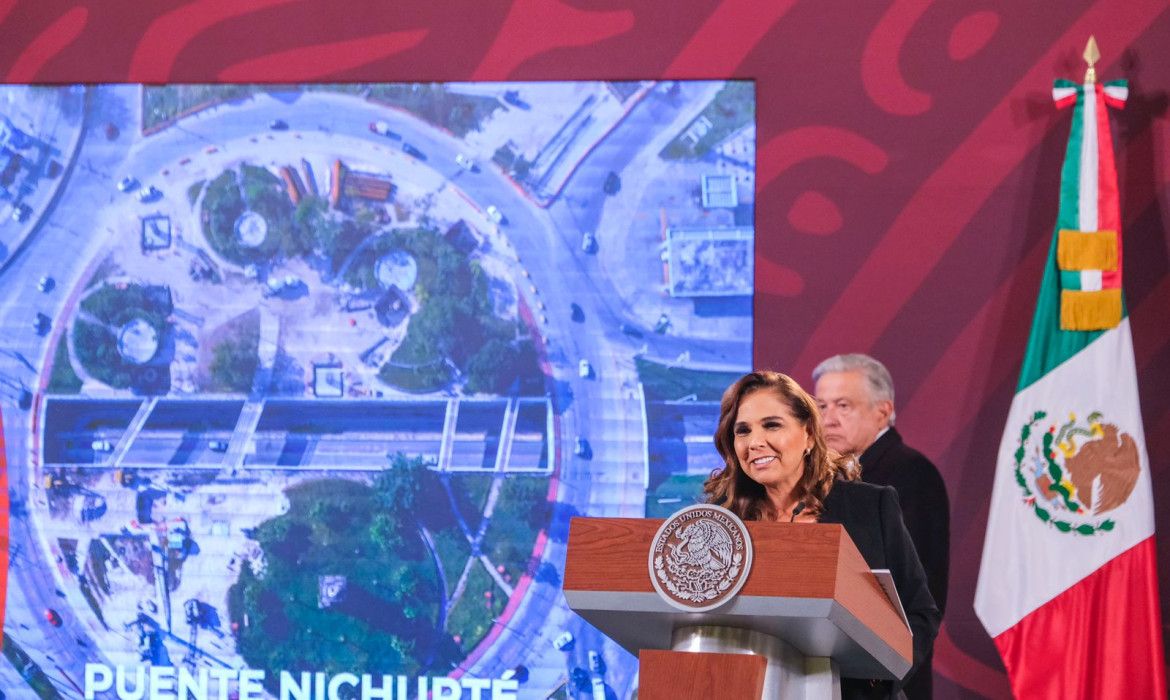 “El Tren Maya será detonante para que llegue la prosperidad y bienestar a los quintanarroenses”, dijo Mara Lezama en la mañanera