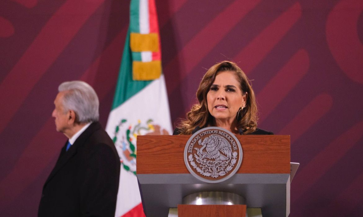 “Estamos enfrentando algunas resistencias, fuerzas que se oponen al mandato popular y no quieren dejar sus privilegios”, dice Mara ante AMLO
