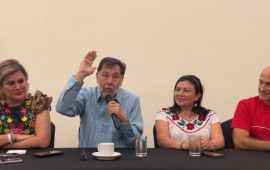 “No he recibido una llamada de la compañera gobernadora”: Noroña desliza crítica a Mara por no darle bienvenida al estado como precandidato