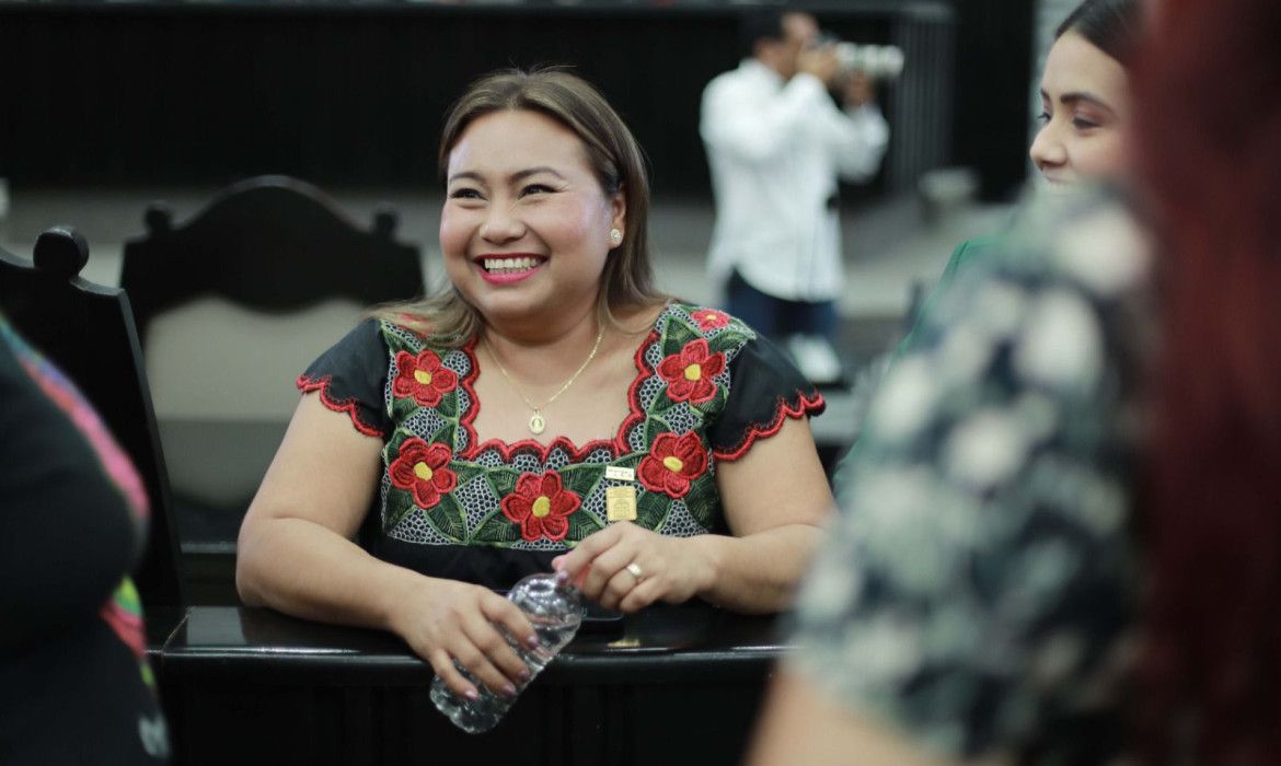 Silvia Dzul presenta iniciativa para incorporar la Lengua Maya en los servicios de protección civil