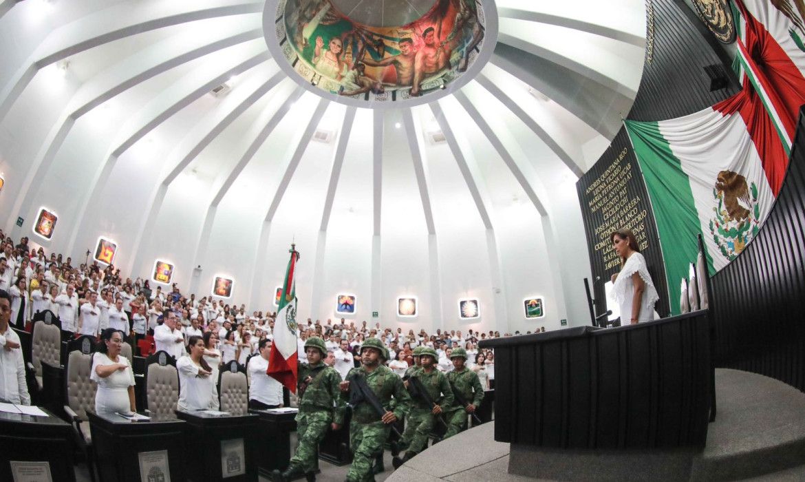 Ieqroo niega solicitud para borrar imagen de Mara del mural del Congreso (documento)