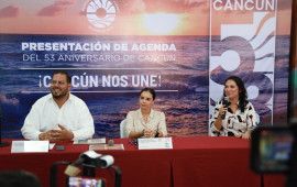 Ana Paty anuncia agenda de eventos por 53 Aniversario de Cancún