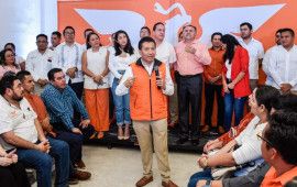 MC destaca que multiplicó por 7 su votación en Cancún, y abre una nueva Casa Naranja