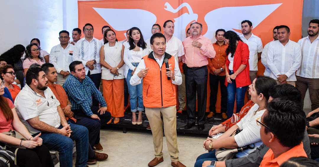 MC destaca que multiplicó por 7 su votación en Cancún, y abre una nueva Casa Naranja