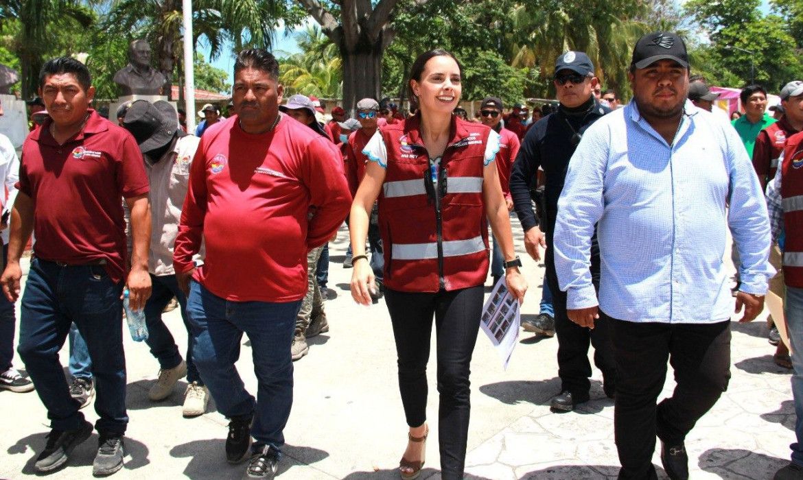 “Dignificamos Bonfil con señalética y servicios públicos”: Ana Paty Peralta