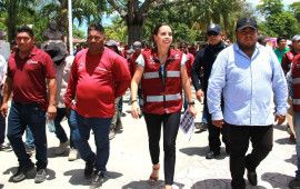“Dignificamos Bonfil con señalética y servicios públicos”: Ana Paty Peralta