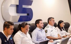 Diputados tienen reunión de trabajo en el C5 para analizar iniciativa de seguridad ciudadana