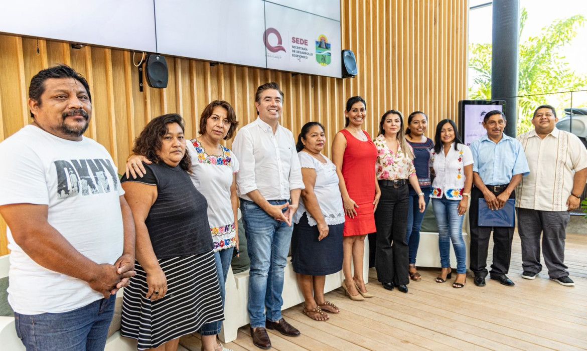 Tulum: Artesanos reciben apoyo para la creación del primer Corredor Artesanal