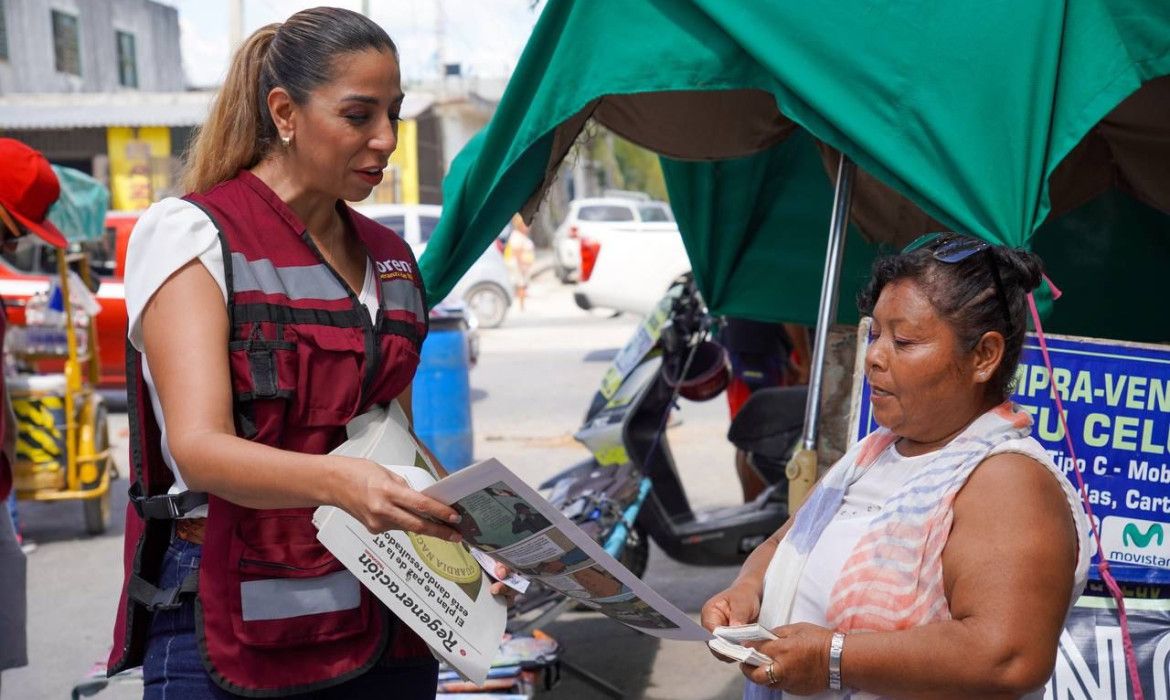 Marybel Villegas se suma a “Regeneración” dentro de MORENA en Quintana Roo