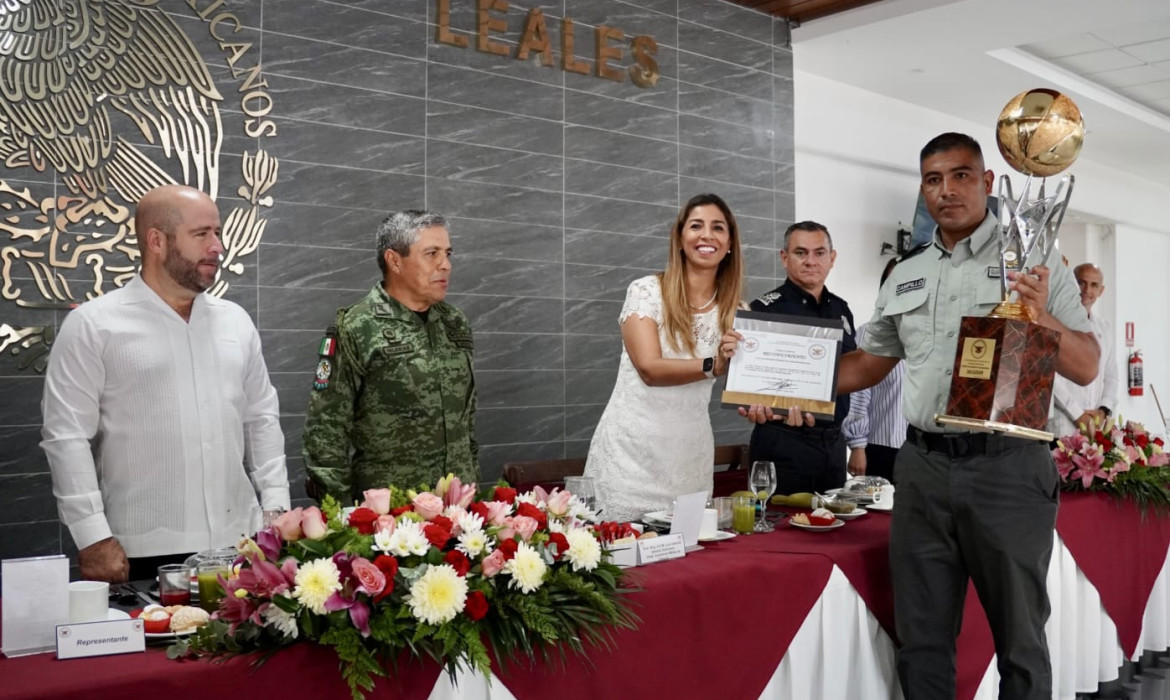 Reconoce Marybel Villegas importante contribución de la Guardia Nacional en tareas de seguridad