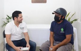 Atiende Renán Sánchez nuevas solicitudes en materia de salud de los cozumeleños