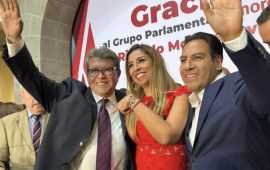 UNIDAD | Marybel Villegas respalda a Eduardo Ramírez como Coordinador del Grupo Parlamentario de MORENA en el Senado