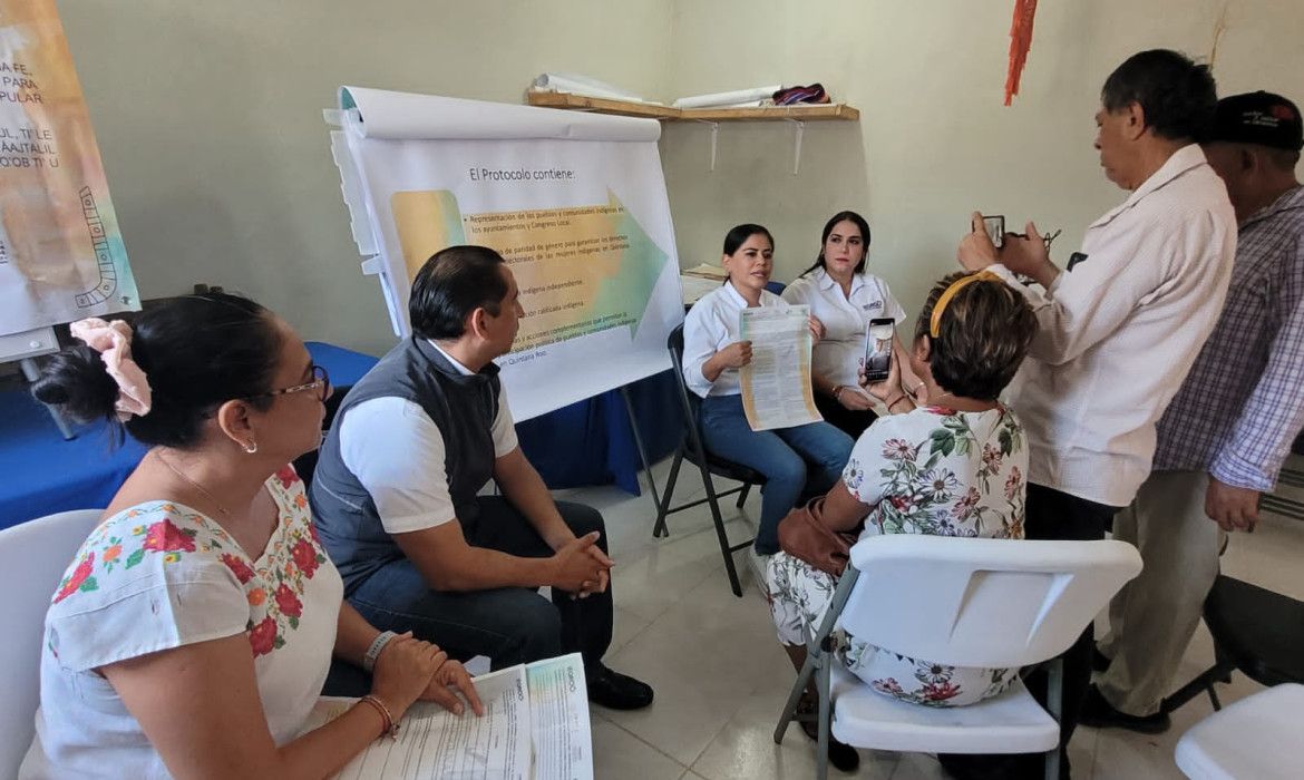IEQROO inicia asambleas para analizar acciones afirmativas en candidaturas indígenas