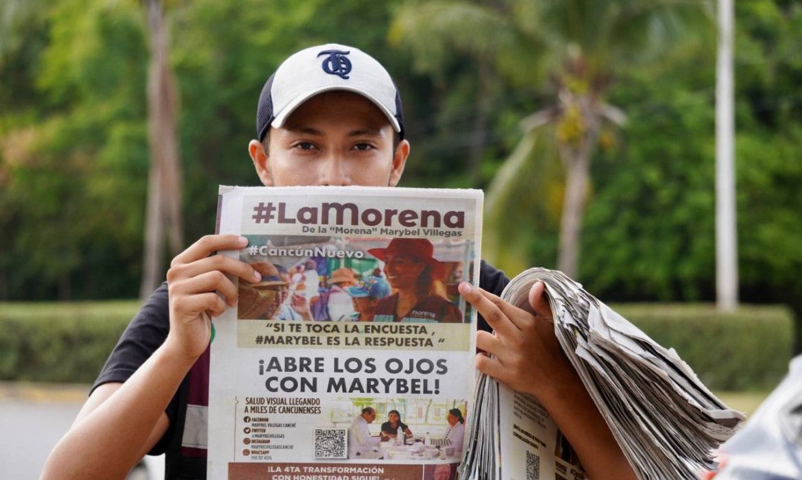 Marybel intensifica sus recorridos por Cancún de cara al 2024