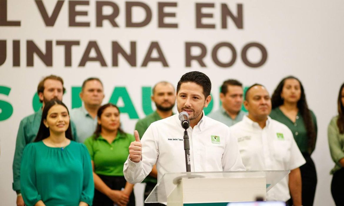 Reafirma PVEM apoyo a Claudia Sheinbaum en Quintana Roo