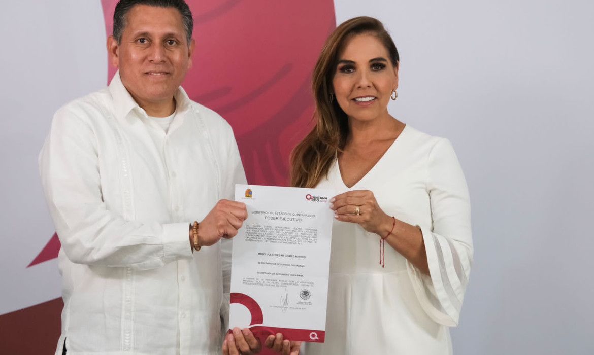 Asume nuevo titular de Seguridad Ciudadana del estado, Julio César Gómez Torres