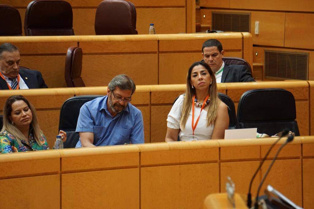 Marybel Villegas defiende visión transformadora del Presidente López Obrador en Eurolat