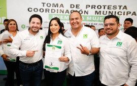El Verde le da a Juan Carrillo la estructura del partido en Isla Mujeres, y van por el 2024 contra Atenea