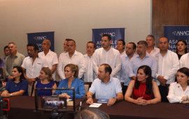 Marko Cortés y alcaldes de PAN le dan fuerte respaldo a Lili Campos en Aniversario de Solidaridad