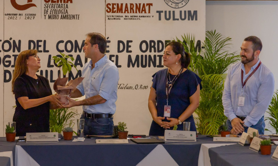 Tulum reinstala Comité de Ordenamiento Ecológico Local