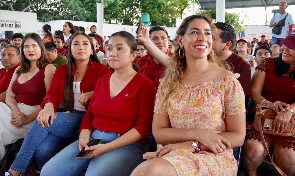 Marybel Villegas se suma al activismo de MORENA en la “Revolución de las Conciencias” con Citlalli Hernández