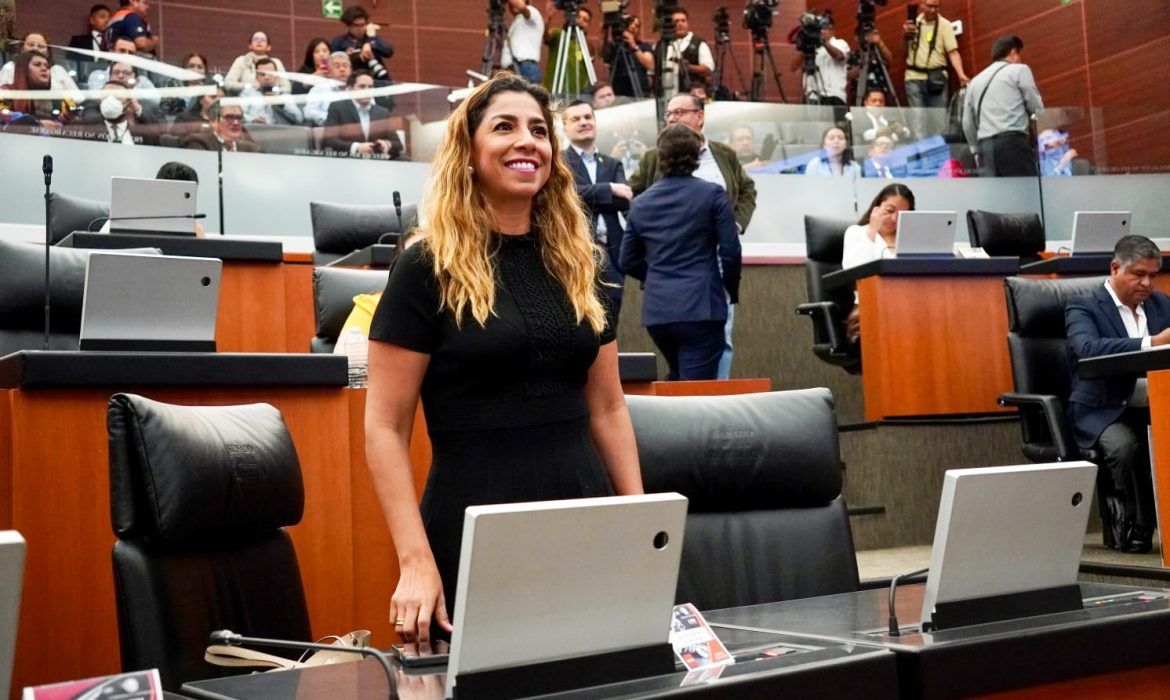 Marybel recibe apoyo para presidir el Senado; el jueves, la definición